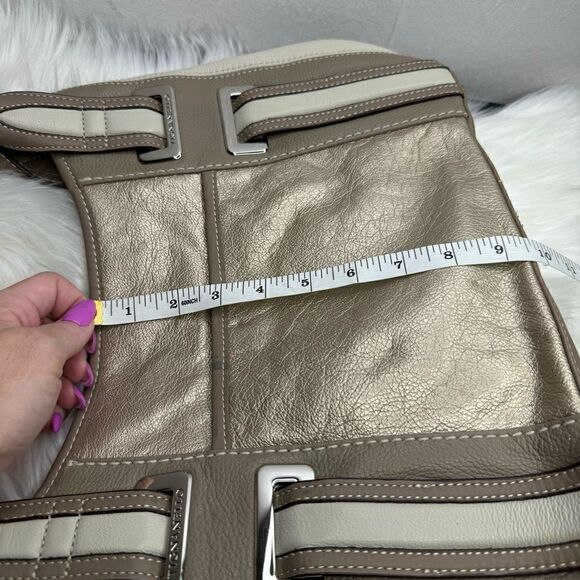 Tignanello Bronze Shoulder Bag w/ pouch - Picture 14 of 16